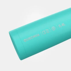 Quechua Bouteille Isotherme Inox 0,4L Avec Gobelet Pour La Randonnée - Turquoise -Quechua bouteille isotherme inox 04l avec gobelet pour la randonnee turquoise 2