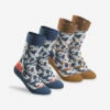 Quechua Chaussettes Chaudes De Randonnée - SH100 MID - Enfant X2 Paires