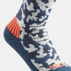 Quechua Chaussettes Chaudes De Randonnée - SH100 MID - Enfant X2 Paires -Quechua chaussettes chaudes de randonnee sh100 mid enfant x2 paires 5