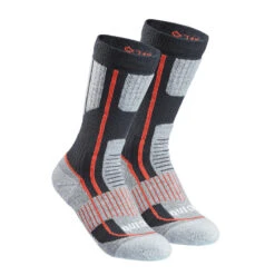 Quechua Chaussettes Chaudes De Randonnée - SH500 MOUNTAIN MID - Enfant X2 Paires 9 Quechua Chaussettes Chaudes De Randonnée - SH500 MOUNTAIN MID - Enfant X2 Paires -Quechua chaussettes chaudes de randonnee sh500 mountain mid enfant x2 paires 2