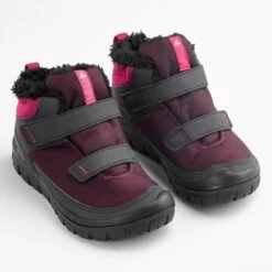Quechua CHAUSSURES CHAUDES IMPERMÉABLES DE RANDONNÉE - SH100 WARM SCRATCH - ENFANT 24-32 -Quechua chaussures chaudes impermeables de randonnee sh100 warm scratch enfant 24 32 3