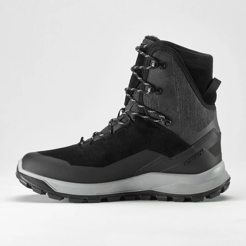 Quechua Chaussures Cuir Chaudes Et Imperméables De Randonnée - SH500 U-WARM - Homme 3 Quechua Chaussures Cuir Chaudes Et Imperméables De Randonnée - SH500 U-WARM - Homme – Image 3