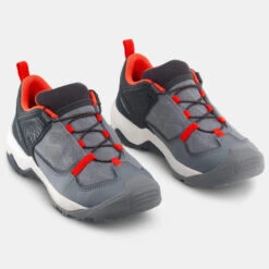 Quechua Chaussures De Randonnée Enfant à Laçage Rapide Crossrock Grise Du 35 AU 38 -Quechua chaussures de randonnee enfant a lacage rapide crossrock grise du 35 au 38 3