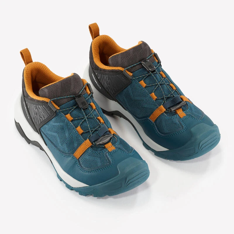 Quechua Chaussures De Randonnée Enfant à Laçage Rapide Crossrock Ocre Du 35 AU 38 4 Quechua Chaussures De Randonnée Enfant à Laçage Rapide Crossrock Ocre Du 35 AU 38 – Image 4