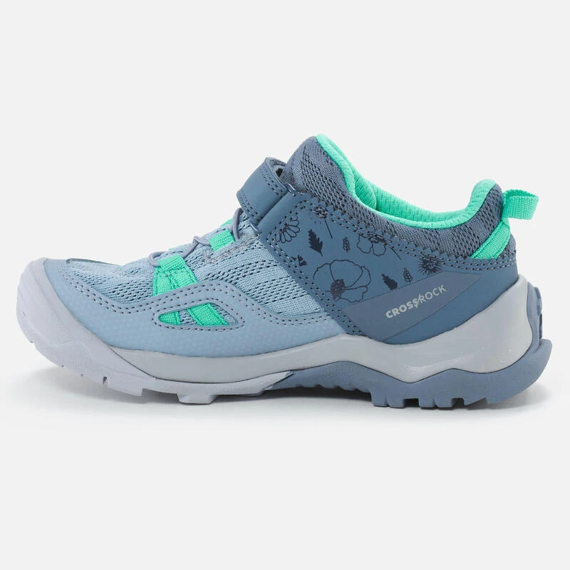 Quechua Chaussures De Randonnée Enfant à Scratch Crossrock Bleue Du 24 AU 34 2 Quechua Chaussures De Randonnée Enfant à Scratch Crossrock Bleue Du 24 AU 34 – Image 2
