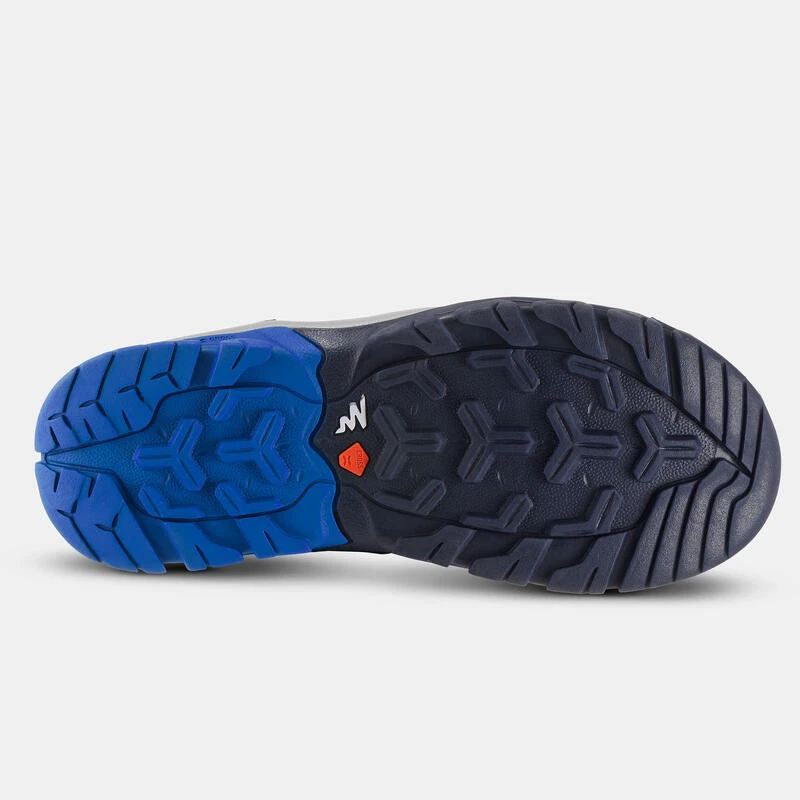 Quechua Chaussures De Randonnée Enfant Avec Lacet CROSSROCK Imperméables Bleu 35-38 3 Quechua Chaussures De Randonnée Enfant Avec Lacet CROSSROCK Imperméables Bleu 35-38 – Image 3