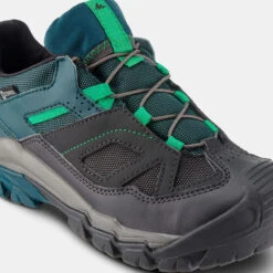 Quechua Chaussures De Randonnée Enfant Avec Lacet CROSSROCK Imperméables Vertes 35-38 -Quechua chaussures de randonnee enfant avec lacet crossrock impermeables vertes 35 38 4