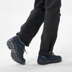 Quechua Chaussures De Randonnée Enfant Avec Lacets MH100 Bleu Du 35 AU 38 -Quechua chaussures de randonnee enfant avec lacets mh100 bleu du 35 au 38 4