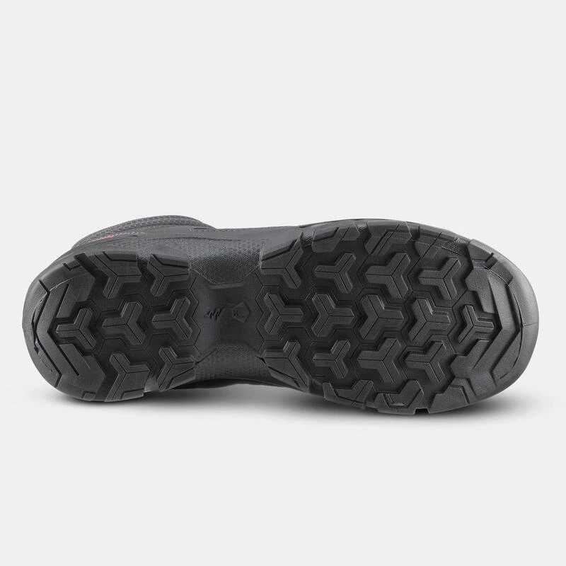 Quechua Chaussures De Randonnée Enfant Avec Lacets MH100 MID Grise Foncée Du 35 AU 38 3 Quechua Chaussures De Randonnée Enfant Avec Lacets MH100 MID Grise Foncée Du 35 AU 38 – Image 3