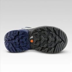 Quechua Chaussures De Randonnée Montagne Avec Scratch Fille Crossrock Bleues 24-34 -Quechua chaussures de randonnee montagne avec scratch fille crossrock bleues 24 34 2