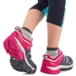 Quechua Chaussures De Randonnée Montagne Basses Lacet Fille Crossrock Bleues/rose 35-38 -Quechua chaussures de randonnee montagne basses lacet fille crossrock bleuesrose 35 38 4
