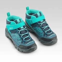 Quechua Chaussures Imperméables De Randonnée - MH120 MID Turquoises - Enfant 28 AU 34 8 Quechua Chaussures Imperméables De Randonnée - MH120 MID Turquoises - Enfant 28 AU 34 -Quechua chaussures impermeables de randonnee mh120 mid turquoises enfant 28 au 34 9