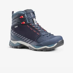 Quechua Chaussures Imperméables De Randonnée Montagne - MH900 MID Bleu - Femme