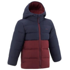 Quechua Doudoune De Randonnée Bleue Et Bordeaux - Enfant 2-6 Ans