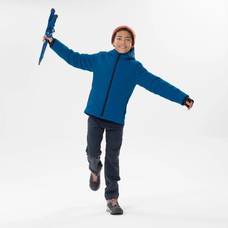 Quechua DOUDOUNE DE RANDONNÉE - HYBRIDE BLEUE - ENFANT 7-15 ANS 2 Quechua DOUDOUNE DE RANDONNÉE - HYBRIDE BLEUE - ENFANT 7-15 ANS – Image 2
