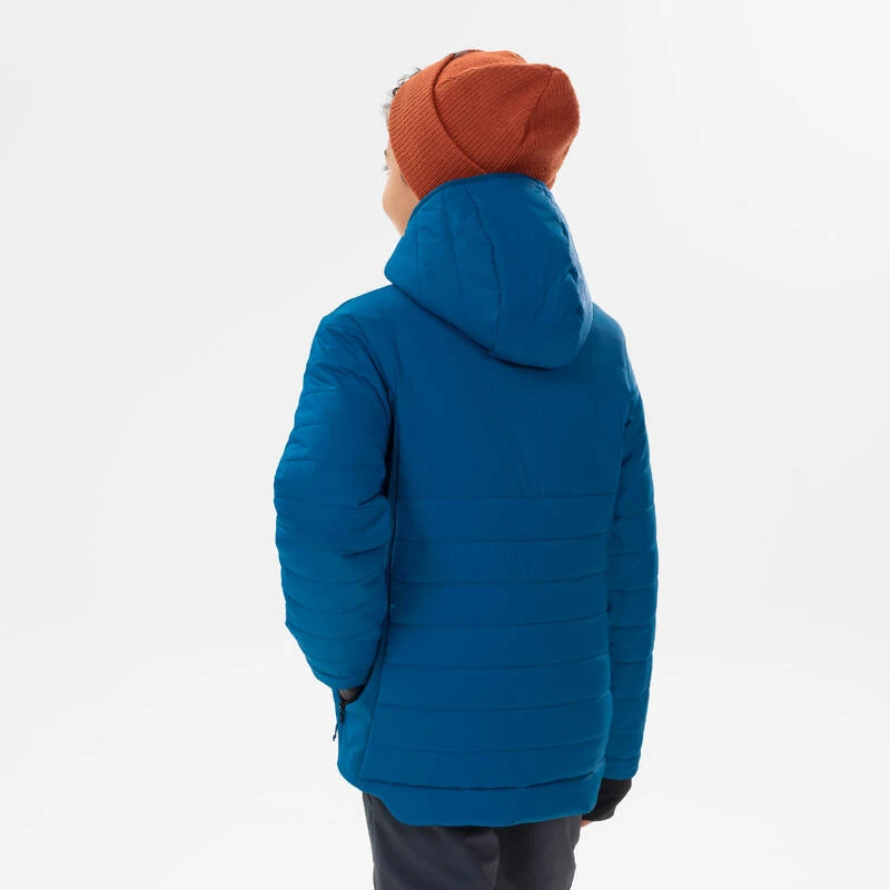 Quechua DOUDOUNE DE RANDONNÉE - HYBRIDE BLEUE - ENFANT 7-15 ANS 4 Quechua DOUDOUNE DE RANDONNÉE - HYBRIDE BLEUE - ENFANT 7-15 ANS – Image 4
