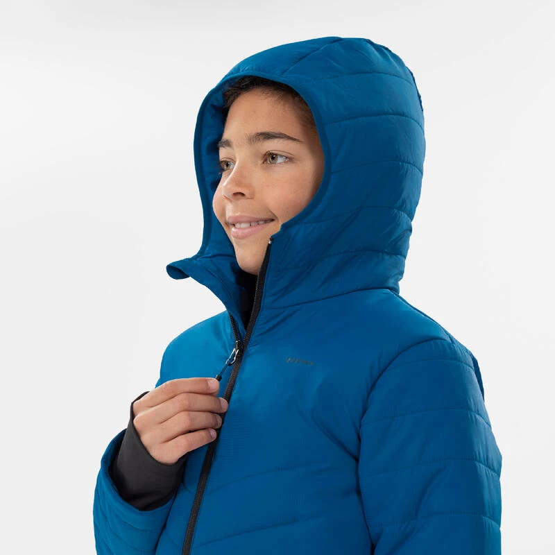 Quechua DOUDOUNE DE RANDONNÉE - HYBRIDE BLEUE - ENFANT 7-15 ANS 5 Quechua DOUDOUNE DE RANDONNÉE - HYBRIDE BLEUE - ENFANT 7-15 ANS – Image 5