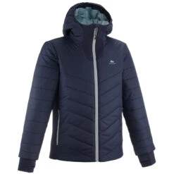 Quechua DOUDOUNE DE RANDONNÉE - HYBRIDE NAVY - ENFANT 7-15 ANS