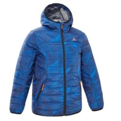 Quechua DOUDOUNE DE RANDONNEE - MH 500 BLEU - ENFANT 7-15 Ans