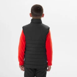 Quechua GILET DOUDOUNE DE RANDONNÉE - HYBRIDE NOIR - ENFANT 7-15 ANS -Quechua gilet doudoune de randonnee hybride noir enfant 7 15 ans 7