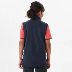 Quechua GILET POLAIRE - MH150 NAVY CORAIL - ENFANT 7-15 ANS -Quechua gilet polaire mh150 navy corail enfant 7 15 ans 3