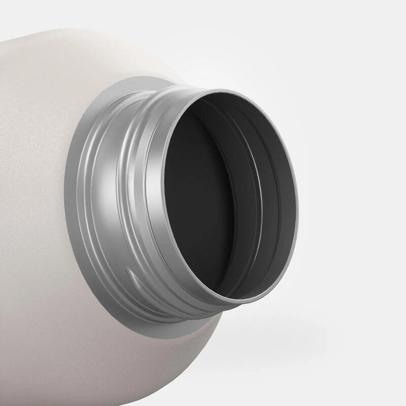 Quechua Gourde Inox 1L Avec Bouchon à Vis Pour La Randonnée - Blanc 7 Quechua Gourde Inox 1L Avec Bouchon à Vis Pour La Randonnée - Blanc – Image 7