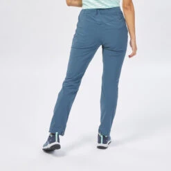Quechua Pantalon De Randonnée Montagne - MH500 - Bleu Gris - Femme -Quechua pantalon de randonnee montagne mh500 bleu gris femme 3