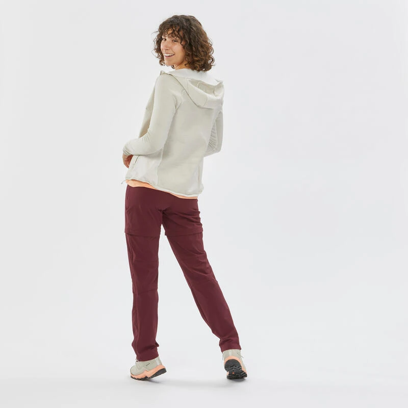 Quechua Pantalon Modulable De Randonnée Montagne - MH550 - Femme 4 Quechua Pantalon Modulable De Randonnée Montagne - MH550 - Femme – Image 4