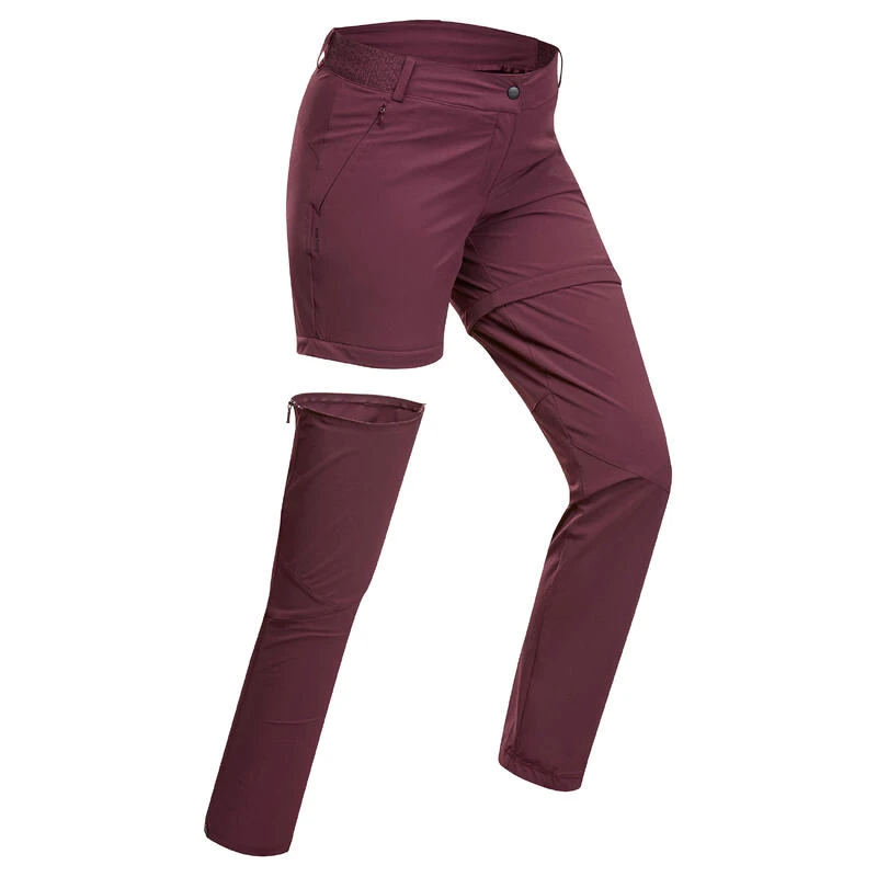 Quechua Pantalon Modulable De Randonnée Montagne - MH550 - Femme 1 Quechua Pantalon Modulable De Randonnée Montagne - MH550 - Femme
