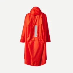 Quechua -Quechua poncho de pluie de randonnee mt900 75l rouge sm 1
