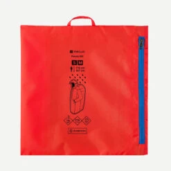 Quechua Poncho De Pluie De Randonnée - MT900 - 75L - Rouge - S/M -Quechua poncho de pluie de randonnee mt900 75l rouge sm 4