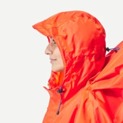 Quechua Poncho De Pluie De Randonnée - MT900 - 75L - Rouge - S/M -Quechua poncho de pluie de randonnee mt900 75l rouge sm 9