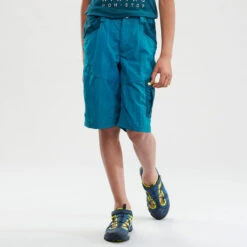 Quechua Short De Randonnée - MH500 Vert - Enfant 7-15 Ans -Quechua short de randonnee mh500 vert enfant 7 15 ans 2