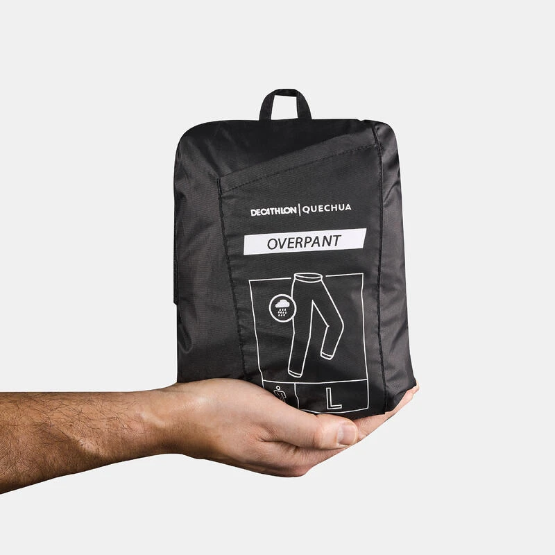 Quechua Surpantalon Imperméable De Randonnée - NH500 Imper - Homme 2 Quechua Surpantalon Imperméable De Randonnée - NH500 Imper - Homme – Image 2