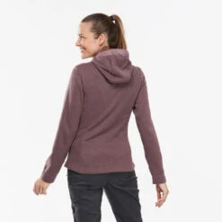 Quechua Sweat à Capuche De Randonnée - NH100 Hybrid - Femme -Quechua sweat a capuche de randonnee nh100 hybrid femme 11