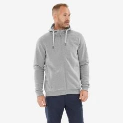 Quechua Sweat Zippé à Capuche De Randonnée - NH150 - Homme -Quechua sweat zippe a capuche de randonnee nh150 homme 2
