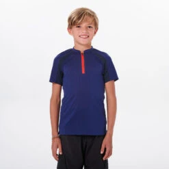 Quechua T SHIRT De Randonnée Enfant MH550 Bleu 7-15 Ans -Quechua t shirt de randonnee enfant mh550 bleu 7 15 ans 2