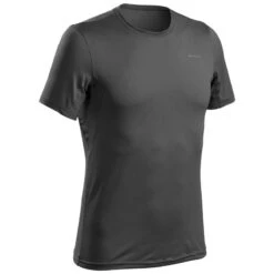 Quechua T-shirt De Randonnée Manches Courtes En Synthétique Recyclé - Homme- MH100