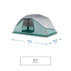 Quechua Tente à Arceaux De Camping - Arpenaz 6 ULTRAFRESH - 6 Personnes - 12 Quechua Tente à Arceaux De Camping - Arpenaz 6 ULTRAFRESH - 6 Personnes - -Quechua tente a arceaux de camping arpenaz 6 ultrafresh 6 personnes 2