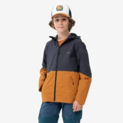 Quechua Veste Imperméable De Randonnée - MH500 Grise Et Ocre - Enfant 7-15 Ans 8 Quechua Veste Imperméable De Randonnée - MH500 Grise Et Ocre - Enfant 7-15 Ans -Quechua veste impermeable de randonnee mh500 grise et ocre enfant 7 15 ans 3