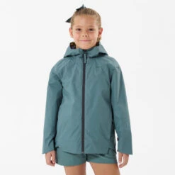 Quechua Veste Imperméable De Randonnée - MH500 Verte - Enfant 7-15 Ans 8 Quechua Veste Imperméable De Randonnée - MH500 Verte - Enfant 7-15 Ans -Quechua veste impermeable de randonnee mh500 verte enfant 7 15 ans 3