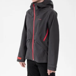 Quechua Veste Imperméable De Randonnée - MH550 Noire - Enfant -Quechua veste impermeable de randonnee mh550 noire enfant 9