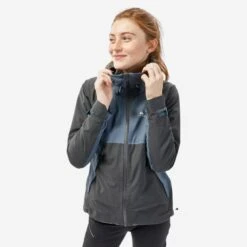 Quechua Veste Imperméable De Randonnée Montagne - MH500 - Femme -Quechua veste impermeable de randonnee montagne mh500 femme 13