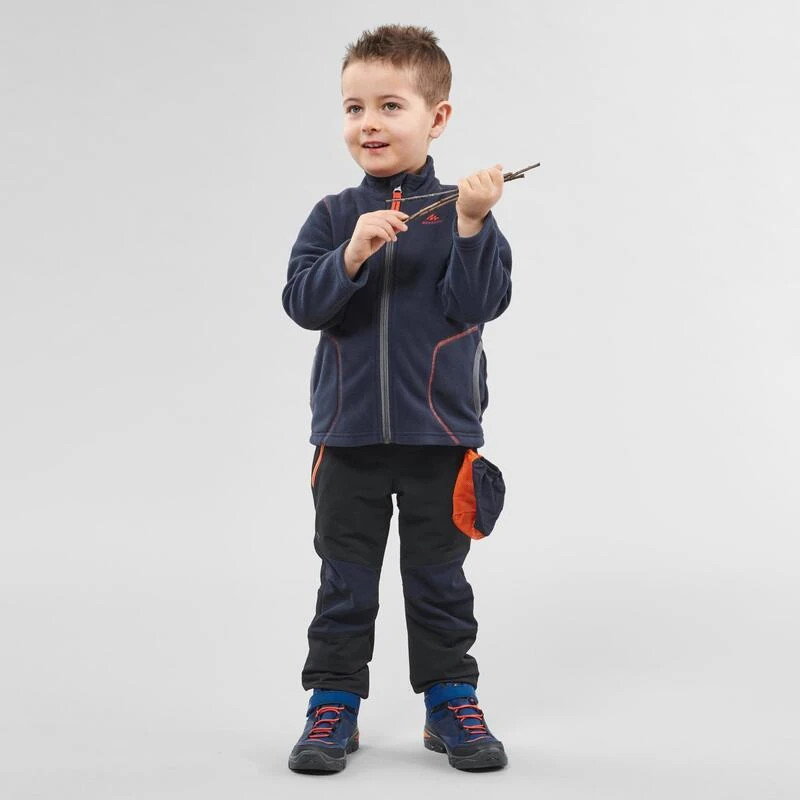 Quechua Veste Polaire De Randonnée - MH150 Bleu Marine - Enfant 2-6 Ans 2 Quechua Veste Polaire De Randonnée - MH150 Bleu Marine - Enfant 2-6 Ans – Image 2