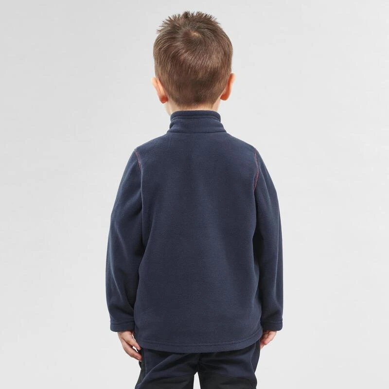 Quechua Veste Polaire De Randonnée - MH150 Bleu Marine - Enfant 2-6 Ans 4 Quechua Veste Polaire De Randonnée - MH150 Bleu Marine - Enfant 2-6 Ans – Image 4