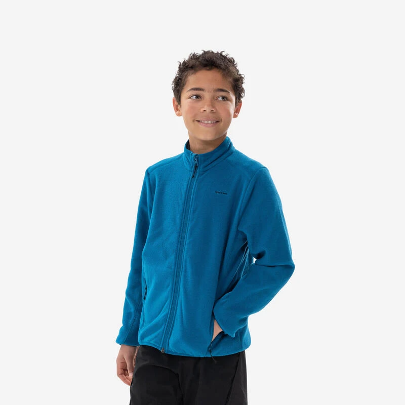 Quechua Veste Polaire De Randonnée - MH150 Bleue - Enfant 7-15 Ans 1 Quechua Veste Polaire De Randonnée - MH150 Bleue - Enfant 7-15 Ans