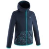 Quechua VESTE POLAIRE DE RANDONNEE - MH500 BLEU - ENFANT 7-15 ANS