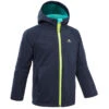 Quechua Veste Softshell De Randonnée - MH550 Bleu Marine - Enfant 2 - 6 Ans