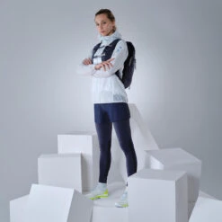 Quechua Veste Ultra Légère Hybride De Randonnée Rapide FH900 Femme Grise. -Quechua veste ultra legere hybride de randonnee rapide fh900 femme grise 2